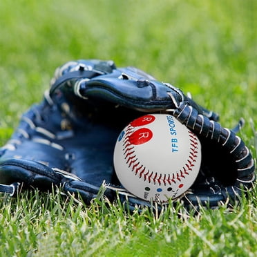 Balle d'Entraînement de Baseball et de Softball de 9 Pouces pour Élèves du Primaire et du Secondaire / Noyau en Caoutchouc Ou en Liège / Matériau Sécuritaire / Pratique de Débutant à Avancé / Balle Simple / 7,2 cm / Équipement en Plastique