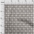 thumbnail image 2 of oneOone Polyester Spandex Dusty Gray Fabric Asian Kilim Craft Projects Decor Fabric Printed By The Yard 56 Inch Wide, 2 of 5