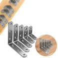 thumbnail image 2 of 4 Supports d'Angle en Acier Inoxydable à Angle Droit Supports d'Entretoise en Forme de L, 2 of 3