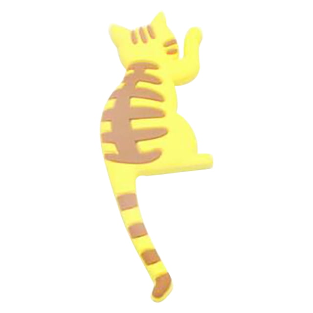 EGNMCR Hooks for Hanging Cute Hook Magnetic Fridge Magnet Non-marking Hook Non-marking hook