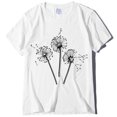 thumbnail image 3 of Birdeem Mode Femmes Été Manches Mi-Longues Chandail Uni Blouse Décontractée Hauts, 3 of 4