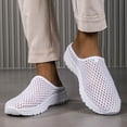 thumbnail image 3 of Dakaela Womens Mesh Walking Mules Comfortable Walking Running Shoes Open Back Slip on Sneakers, 3 of 7