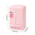 thumbnail image 3 of Miniature Food Toy Simulation Mini Refrigerator Doll House Kitchen Scene Decoration Funny Children's Play Simulation Refrigerator Kitchen Toy, 3 of 7