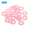 thumbnail image 3 of Unique Bargains Disques de Reliure en Plastique, Rose, Lot de 22, 3 of 6