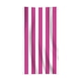 thumbnail image 1 of Purple Microfiber Beach Towel Purple Stripe Large Size 80X160Cm #0ROR0, 1 of 8