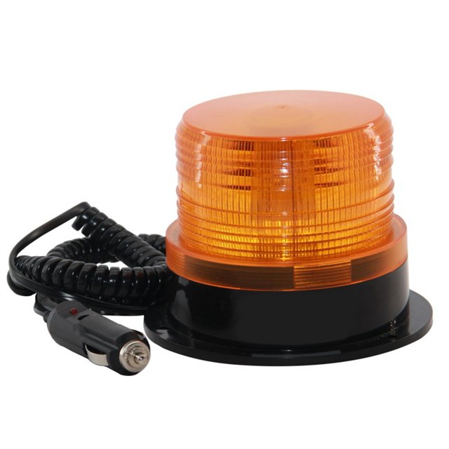 Car Strobe Light Emergency Car Rotating Traffice Indication Car Flash Beacon Light LED Orange Blue Red Flash Car Warning Light ,Powerful Illumination
