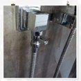 thumbnail image 2 of Shut-Off Valve Shower Head Control - G1/2" Thread Exterior Faucet, Chrome Angle Shut-Off for Flow Flow Faucet Universal Replacement, Chrome Angle Valve Hand Shower, Shower Arm, 2 of 3