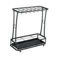 thumbnail image 2 of Iron Umbrella Stand Free Standing Organizer with Removable Drip Tray, Umbrella Storage Rack for Entry Office Home Patio Decor , 21 Hole, 2 of 8