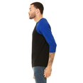 thumbnail image 2 of Bella Canvas T-Shirt de Baseball Manches 3/4, 2 of 2