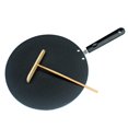 thumbnail image 2 of Mini Round Griddle Flat Pan Portable Tortilla Maker Flat Tava Griddle Classic For Cooktop Kitchen Tool Stovetop BBQ Chef, 2 of 8