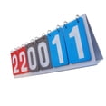 thumbnail image 3 of Siruishop Tableau de Bord Flip Tableau de Bord Jeux d'Équipe 6 Chiffres Pointage Cartes Flip Compétition Flip Rouge Gris Bleu, 3 of 8
