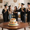thumbnail image 2 of Graduation Cake Toppers Decorations For Party Desserts Baking Supplies Sweet Celebration Insert, 2 of 4