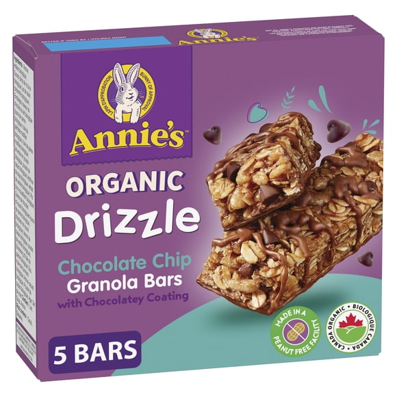 Annie's Organic Drizzle Chocolate Chip Granola Bars