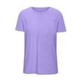 thumbnail image 3 of Babysbule T-Shirt pour Femmes Grande Taille à Manches Longues à Col Rond Blouse Décontractée Douce Confortable Coupe Ample Haut Imprimé Stylé pour Usage Quotidien Fête Rendez-Vous, 3 of 3