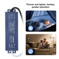 thumbnail image 3 of Tignapoo 80W 12V Outdoor LED Power Supply with IP67 Waterproof Rating, Short Circuit & Overload Protection, AC110-240V Input, Durable Aluminum Alloy Housing for LED Strips, Signs, and Light Boxes, 3 of 6