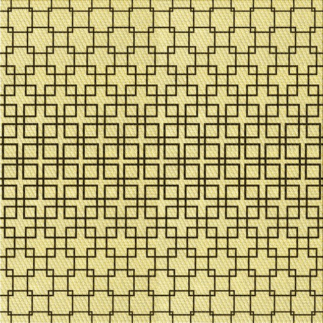 Ahgly Company Tapis d'Intérieur Lavable à la Machine, Carré, Transitionnel, Jaune Moutarde, Tapis de Zone, 6 Pieds Carré