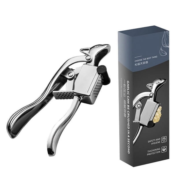 SHAGUOZHOU Garlic Presser Crusher And Mincer Garlic Heavy Duty 1pc Squirrel Garlic Mash Pound Garlic Mincer Tool Garlic Mash Pound Machine Hand Held Crusher Small Tools