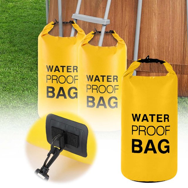 WIFKLSIIPG Swimming Pool Ladder Weights 500D Pool Step Weight Sand Bags 20L Fillable Pool Stair Weight Bag with Heavy Duty Handle for Pool Steps