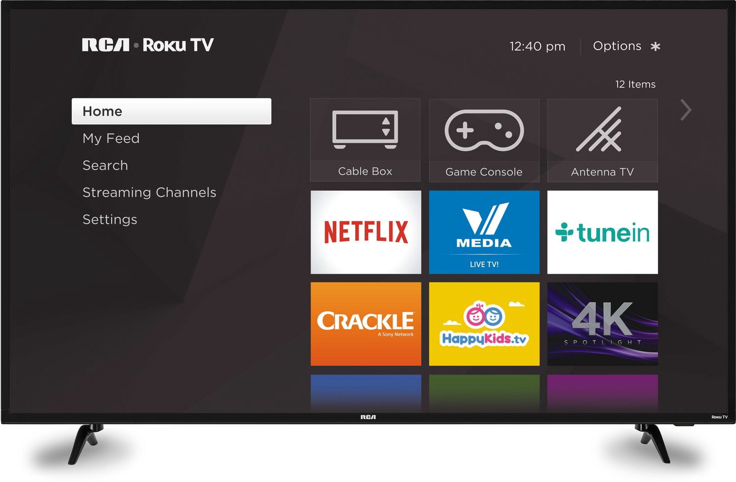 Refurbished RCA 55" Class 4K (2160P) Roku Smart TV (RTRU5528-CA)