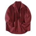 thumbnail image 1 of Meichang Flannel Shirts for Men Casual Plaid Tops Fall Button Down Shirt Jacket Regular Fit Long Sleeve Jacket, 1 of 3