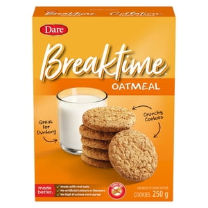 Breaktime Oatmeal 250g, Oser un cookie