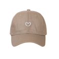 thumbnail image 2 of Trendy Heart Embroidered Baseball Cap for Daily Wear - Adjustable and Versatile Headgear for All Seasons, 2 of 4