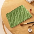 thumbnail image 4 of EGNMCR Closet Organizers and Storage Woolen Knitted Bag Striped Color-blocked Cosmetic Bag Pattern Cosmetic Bag Portable Cosmetic Bag Ins-style Pencil Case Polyester makeup pouch, 4 of 8