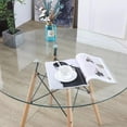 thumbnail image 4 of Table à manger transparente de la collection Heavenly de 32 po, 4 of 9