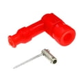 thumbnail image 4 of Decodeary Casquette Polyvalente en Caoutchouc Durable pour Moto pour Accessoire Rouge 1Set, 4 of 6