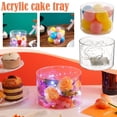 thumbnail image 3 of 6Styles Plateau Rond en Acrylique pour Gâteau, Raclette de Gâteau, Plateau de Base Rechargeable, 3 of 8
