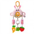 thumbnail image 2 of XZNGL Baby Infant Cartoon Animal Hanging Bell Rattle Teether Sound Stroller Plush Toy, 2 of 8