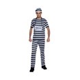 thumbnail image 3 of Crazed Convict Costume for Men, Medium Size, Partyholic, 3 of 4