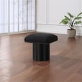 thumbnail image 2 of Meridian Furniture Banc/tabouret en Tissu Bouclé Noir, 2 of 6