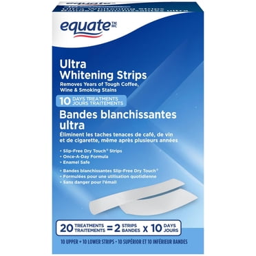 Equate Ultra Whitening Strips 10 Days Treatments