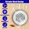 thumbnail image 3 of maskred 20pack/lot Smooth Line Duct Vent Timeless And Simple For Anywhere Round Edge Hole Plug Decoration, 3 of 6