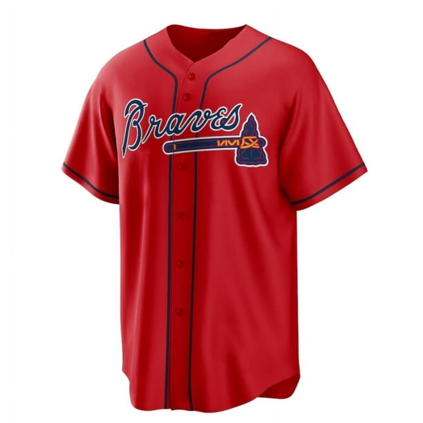 Braves メジャーリーグ ユニフォーム Atlanta Braves Acuna Jr. 13 Olson 28 Albies 1 Adult Replica
