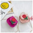 thumbnail image 2 of Little Girls' Cute Rabbit Crossbody Purse Small Bow Shoulder Bag Handbag for Kids - Yellow,Floret, 2 of 9