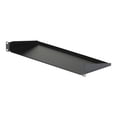 thumbnail image 2 of StarTech.com 1U Server Rack Cabinet Shelf, 7in Deep Fixed Cantilever Tray, Rackmount Shelf for 19" AV/Data/Network Equipment Enclosure with Cage Nuts & Screws, 33lbs Weight Capacity - 1U Rack Shelf 7" Deep (CABSHELF1U) - Rack shelf - black - 1U - 19" - for P/N: RK12OD2, RK2537BKM, RK3236BKF, RK4236BKB, RK4242BK24, RK4242BK30, RKQMCAB12V2, 2 of 8