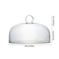 thumbnail image 3 of EGNMCR Kitchen Gadgets, Kitchen Accessories, Kitchen Utensils, Kitchen Tool Microwave Splatter Cover Microwave Cover Microwave Cover For Food Glass Microwave Cover For Food glass cover, 3 of 6