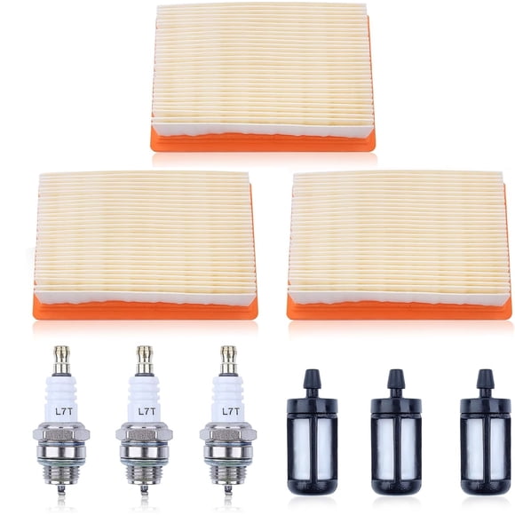 Air Fuel Filter Spark Plug For Stihl TS400 BR350 SR430 Blower, Air Filter, Spark Plug, Fuel Filter