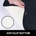 thumbnail image 3 of Memory Foam Bathroom Bath Rugs Absorbent Non-Slip Bath Rugs Washable Bath Mat - 40 x 120 cm, Black, 3 of 7