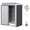 Dark Grey, variant on Outsunny 5x3 FT Small Outdoor Storage Shed with Adjustable Shelf Green