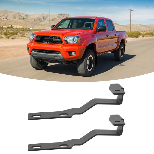 Side Pillar Hood Ditch Work Light Pod Mounting Bracket, Easy Installation Engine Hood Hinge Bracket Reasonable Position For Tacoma 2005-2015