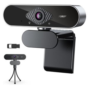 Webcam 1080P Streaming Web Camera For PC HD Web Cam With Microphone 360 Rotation USB Webcam For Computer Laptop