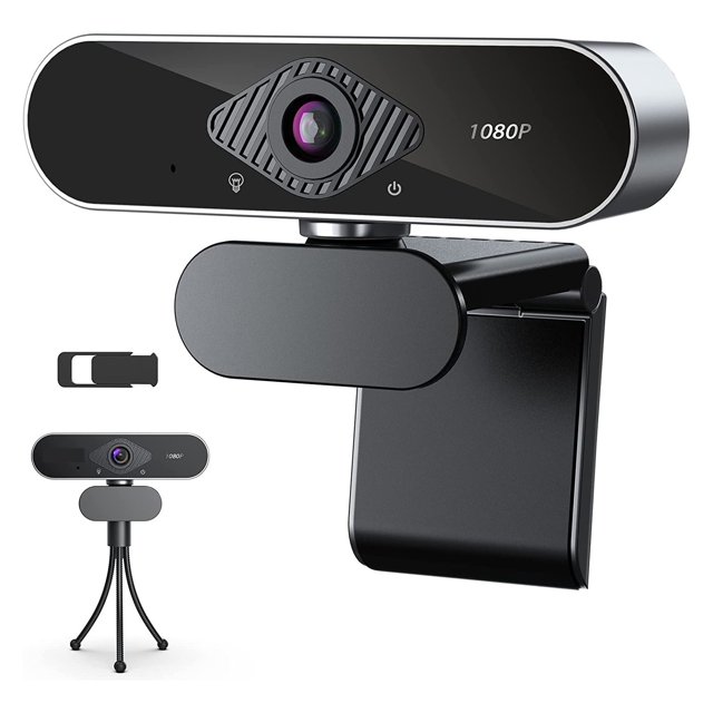 Webcam 1080P Streaming Web Camera For PC HD Web Cam With Microphone 360 Rotation USB Webcam For Computer Laptop