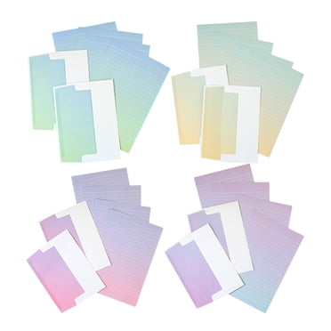 KAKOWELY stationery set 4 Sets Envelopes And Stationery Paper Set Paper Envelopes Elegant And Decorative Envelope Writing Stationery Paper Stationary Set8.27"X5.63"X0.02"