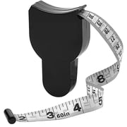 Clearance! beishanbush Measuring Tools Self Shrinking Tape Measure with Handle Multifunctional Waist Measure Torch Y Measure Soft Tape Measure One Size Black