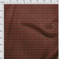 thumbnail image 3 of oneOone Tissu Polyester Lycra Feuilles & Floral Imprimé Bloc Tissu BTY 56 Pouces de Large, 3 of 4