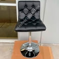 thumbnail image 4 of Heavenly Collection Black Leather Adjustable Stool, 4 of 6