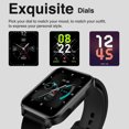 thumbnail image 4 of Lenovo Smartwatch S2 Pro Fitness Tracker with Body Temperature Activity Tracker Heart Rate Monitor Blood Pressure Blood Oxygen Sleep Monitor IP67 waterproof Smart Watch for IOS and Android, 4 of 10